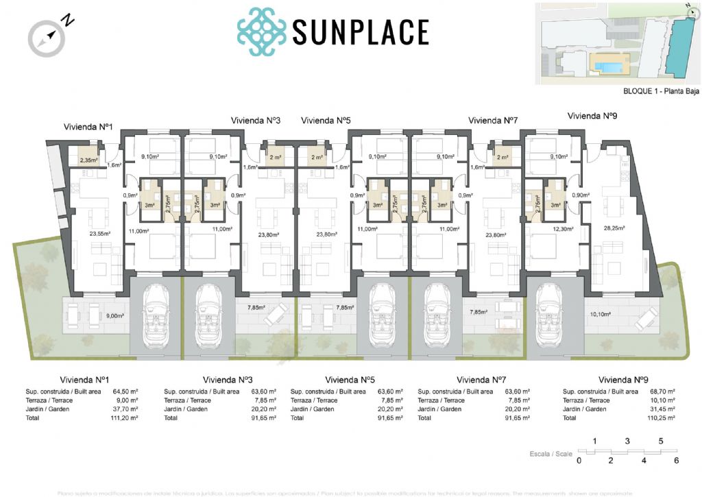Bungalow en Venta en Alicante (Pilar de la Horadada) Ref.:SUNPLACE Foto 6